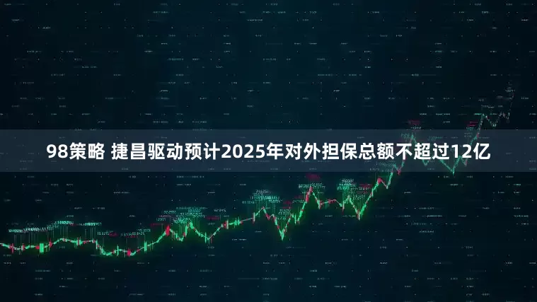 98策略 捷昌驱动预计2025年对外担保总额不超过12亿
